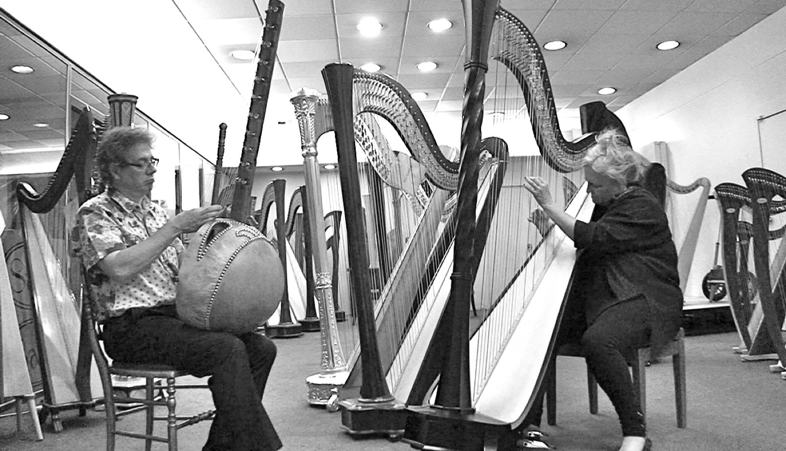 Susan Allen & jacques burtin at the Instrumentarium , Paris, 4th of July 2012 (Photo J. Burtin)